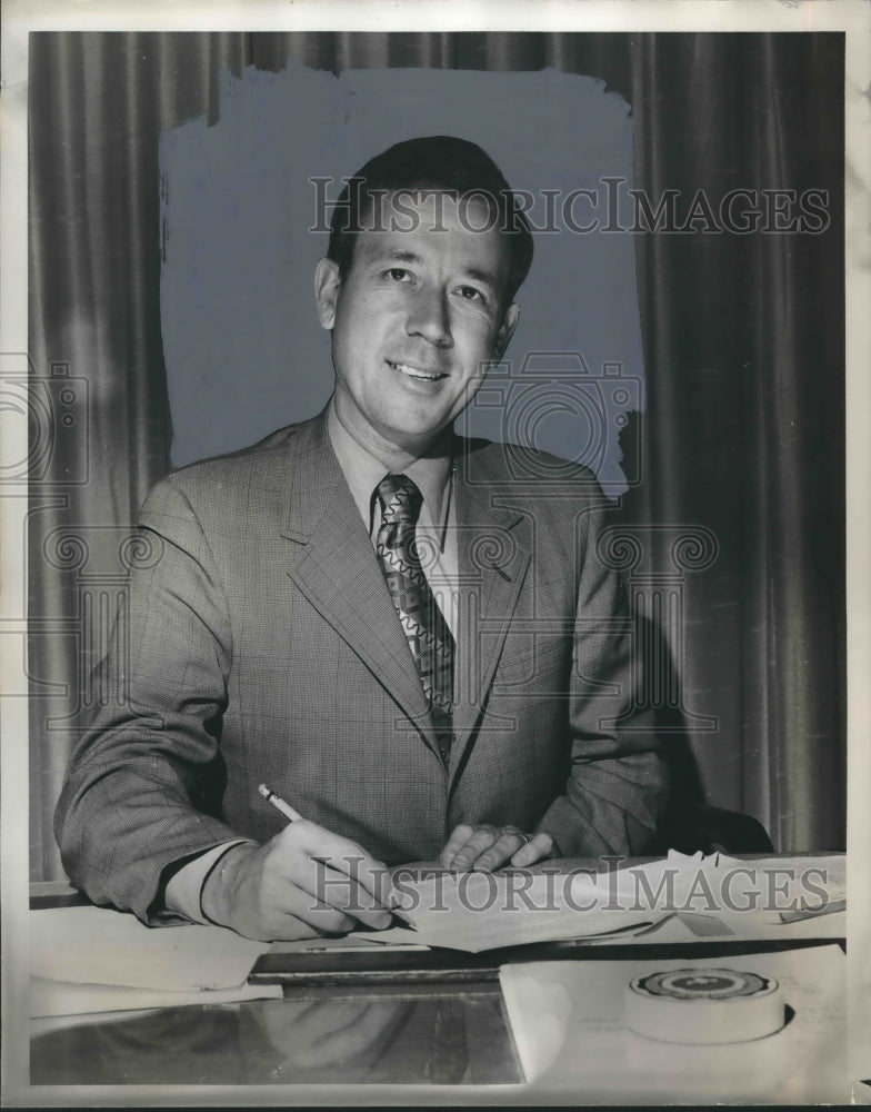 1971, Jame K Hagood, Mayor of Auburn, Alabama - abno06918 - Historic Images