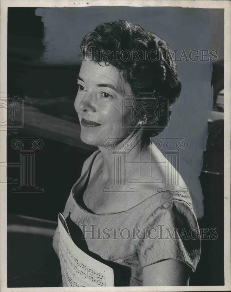 1961, Lois Greene Seals, Musician - abno06966 - Historic Images