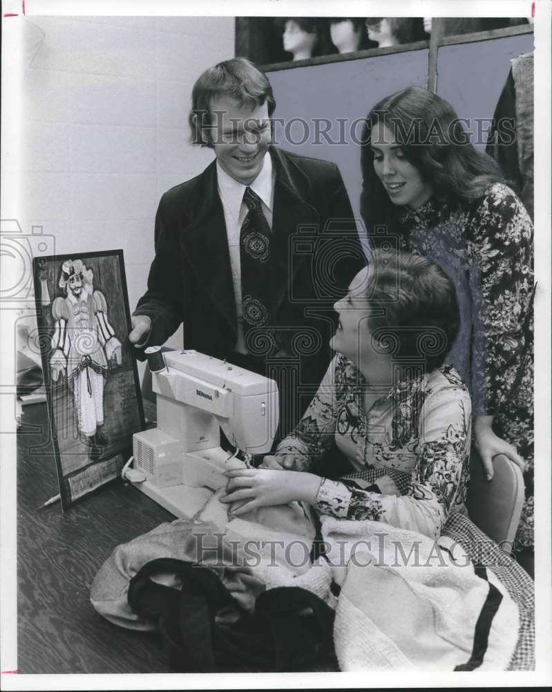 1977, Mr. and Mrs. Eric Olson, Costume Designers, Samford University - Historic Images