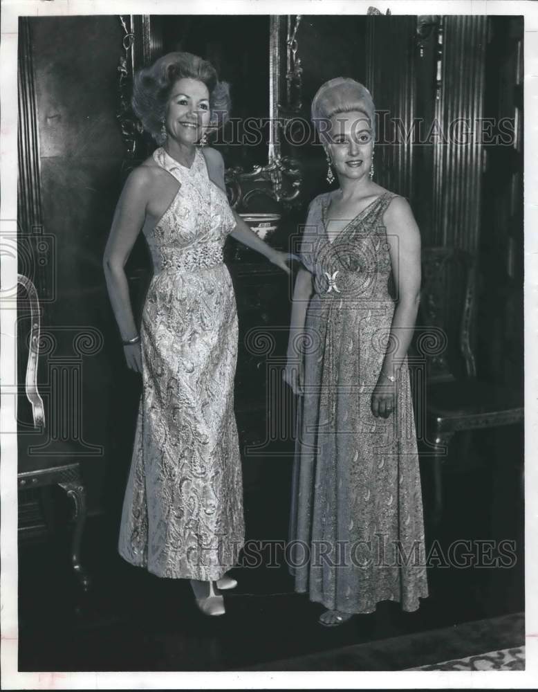 1973, Members of the Women&#39;s Committee for Birmingham Civic Ballet - Historic Images