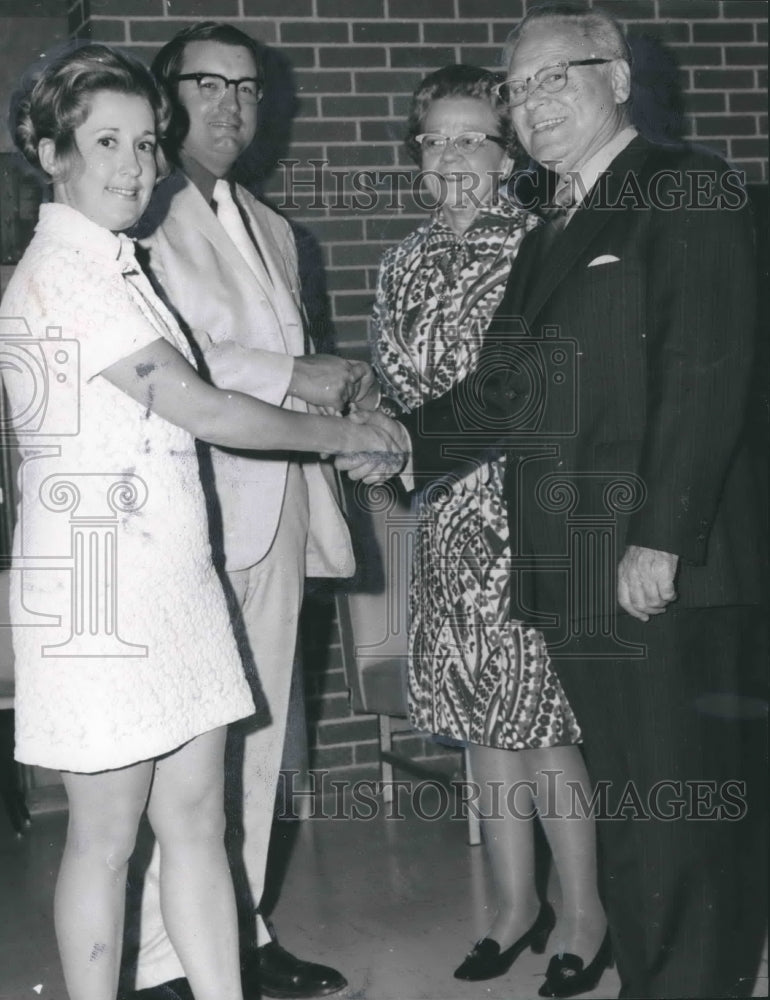 1971 Florence State University President Dr. E. B. Norton, Others - Historic Images