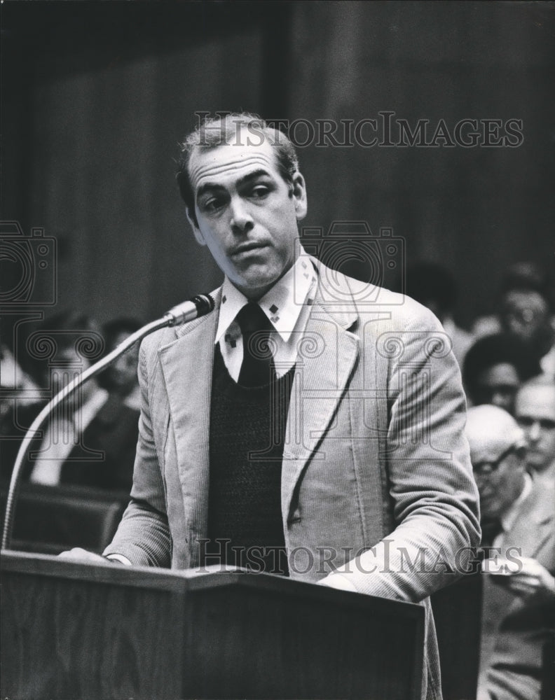 1976, Randall Oaks, President of Sloss Furnace Association - Historic Images