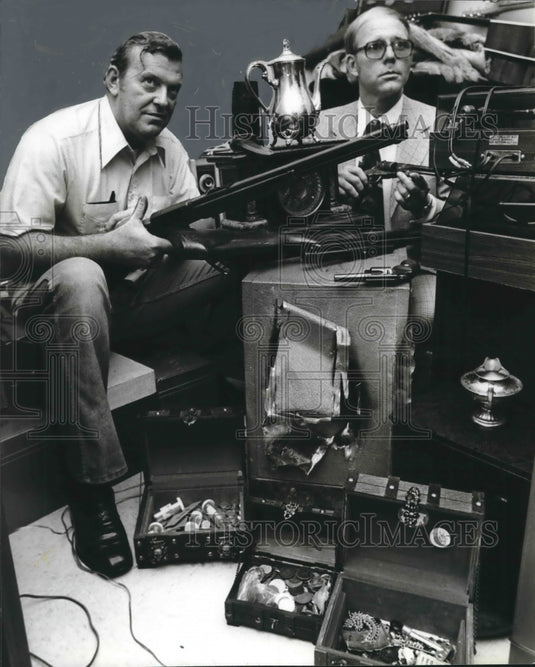 1979, Birmingham Police Department Sergeants T. E. Jointer, Other - Historic Images