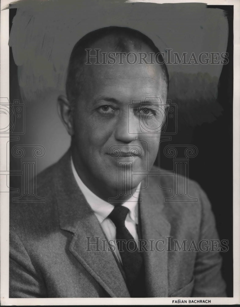1966, William C. Ireland, Vice President of Vulcan Materials Company - Historic Images