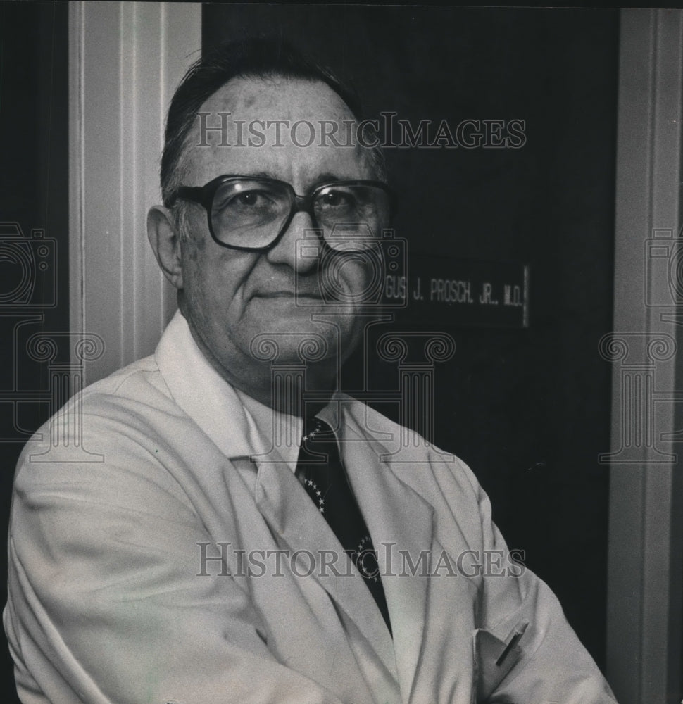 1983, Dr. Gus Prosch, Jr., Physician - abno07481 - Historic Images