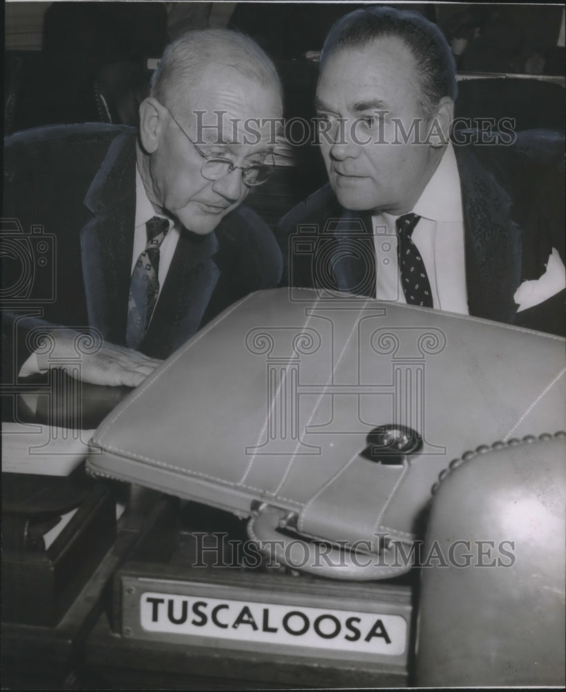 1957 Senator E. W. Skidmore of Tuscaloosa with Other - Historic Images