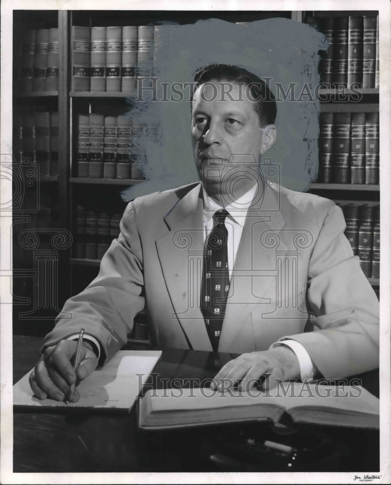 1956, Mayer U. Newfield, Birmingham Attorney - abno07522 - Historic Images