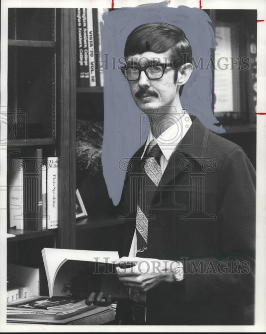 1976 Dr. Bill Nicholas, Birmingham Southern College Professor - Historic Images