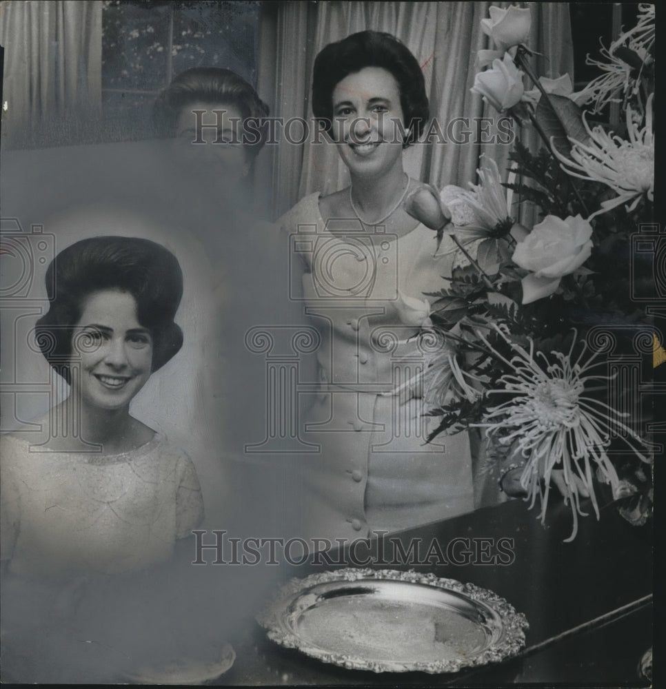 1963, Debutante Virginia Neal, daughter of Mrs. Charles J. Allison - Historic Images