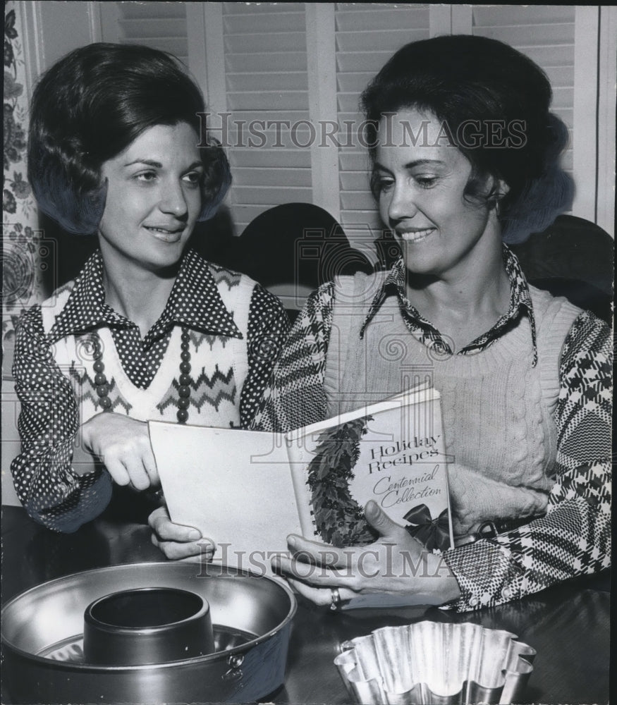 1974, Mrs. Jack Neill, Mrs. Derrill Crowe of Charity League Club - Historic Images