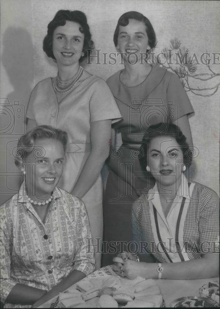 1960, New Officers of Crescents Club in Birmingham, Alabama - Historic Images