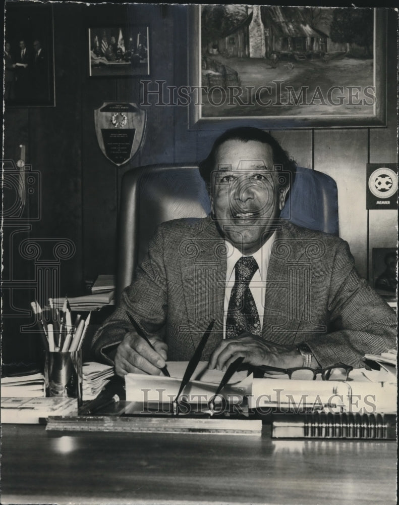 1974 Dr. Richard Morrison, President of A & M College - Historic Images
