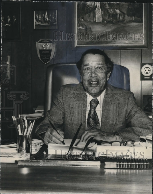 1974 Dr. Richard Morrison, President of A & M College - Historic Images