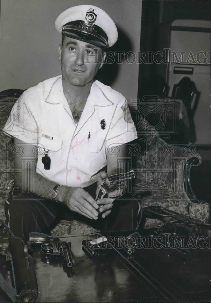 1950, J. W. Morris, Police Chief of Midfield, Alabama - abno07602 - Historic Images