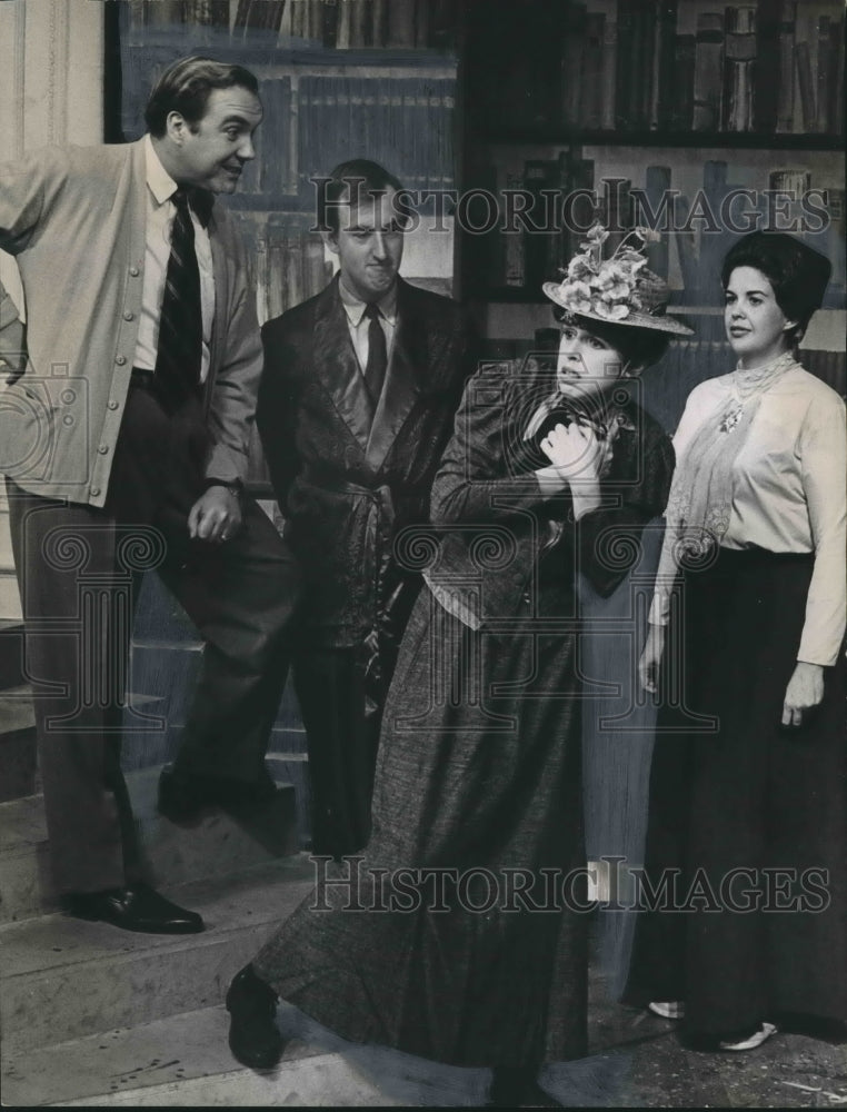 1964, Cast of "My Fair Lady" play in Clark Theater of Birmingham - Historic Images