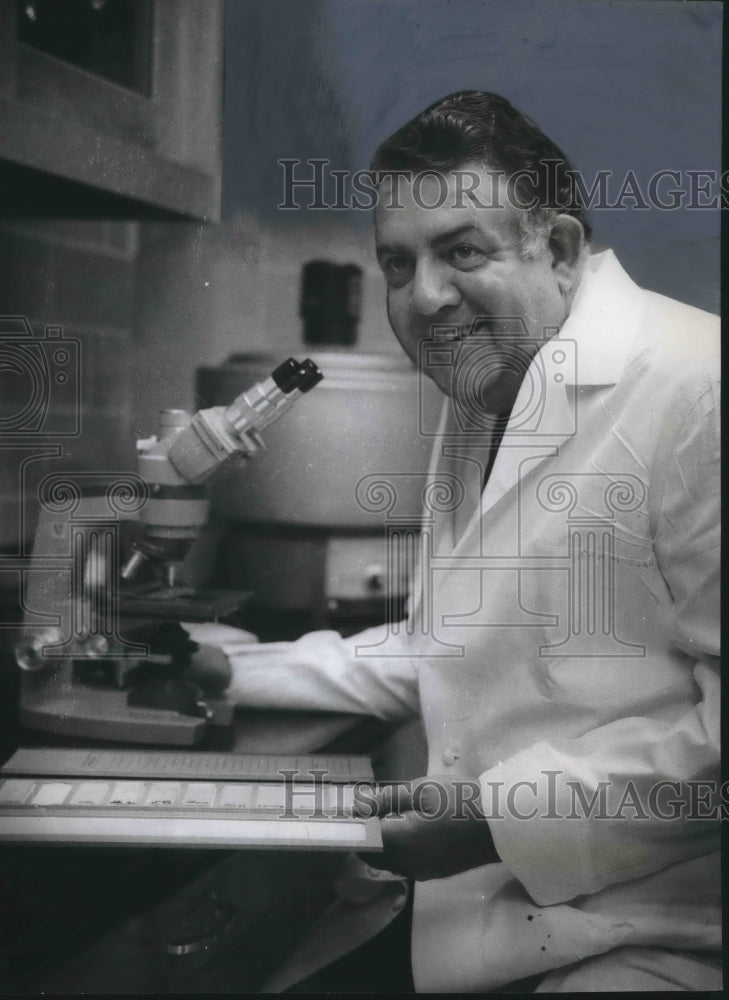 1970 Dr. Robert E. Morgan, University of Alabama School of Dentistry - Historic Images