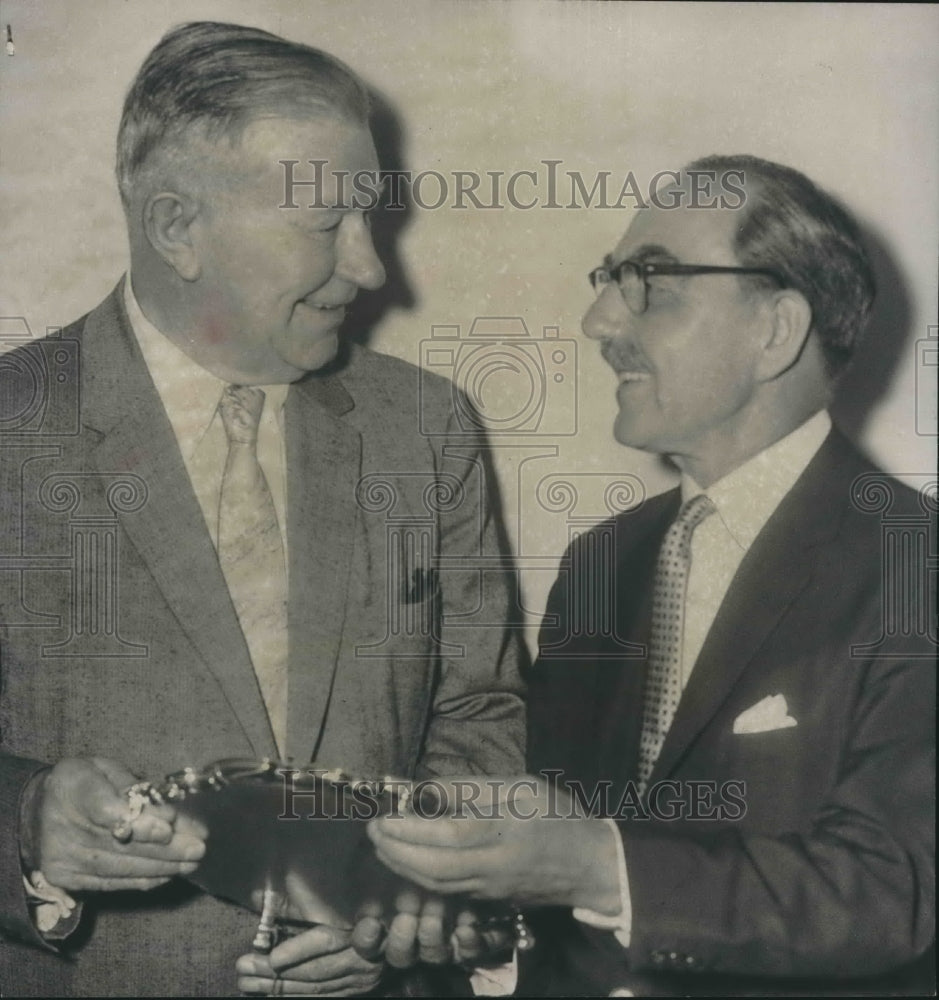 1960, Birmingham Mayors James W. Morgan and John Henry Lewis - Historic Images