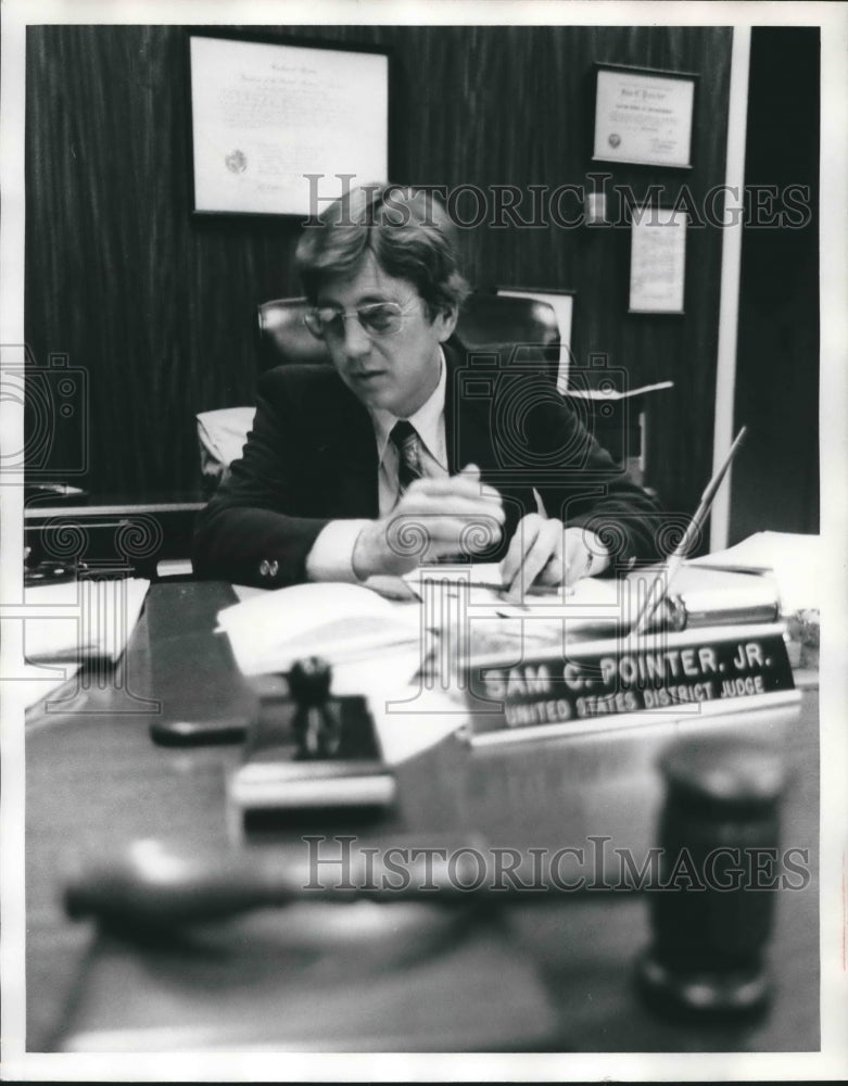 1978 Sam C. Pointer Jr., United States District Judge - Historic Images