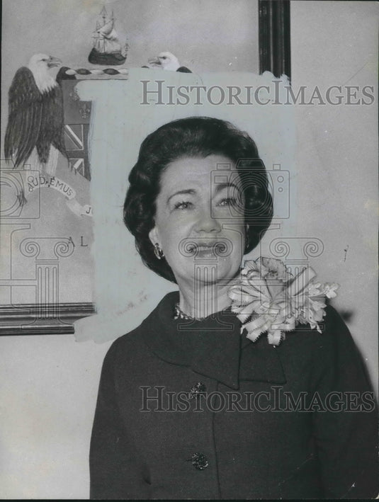 1963, Miss Sibyl Pool, first woman of Alabama Constitutional Office - Historic Images