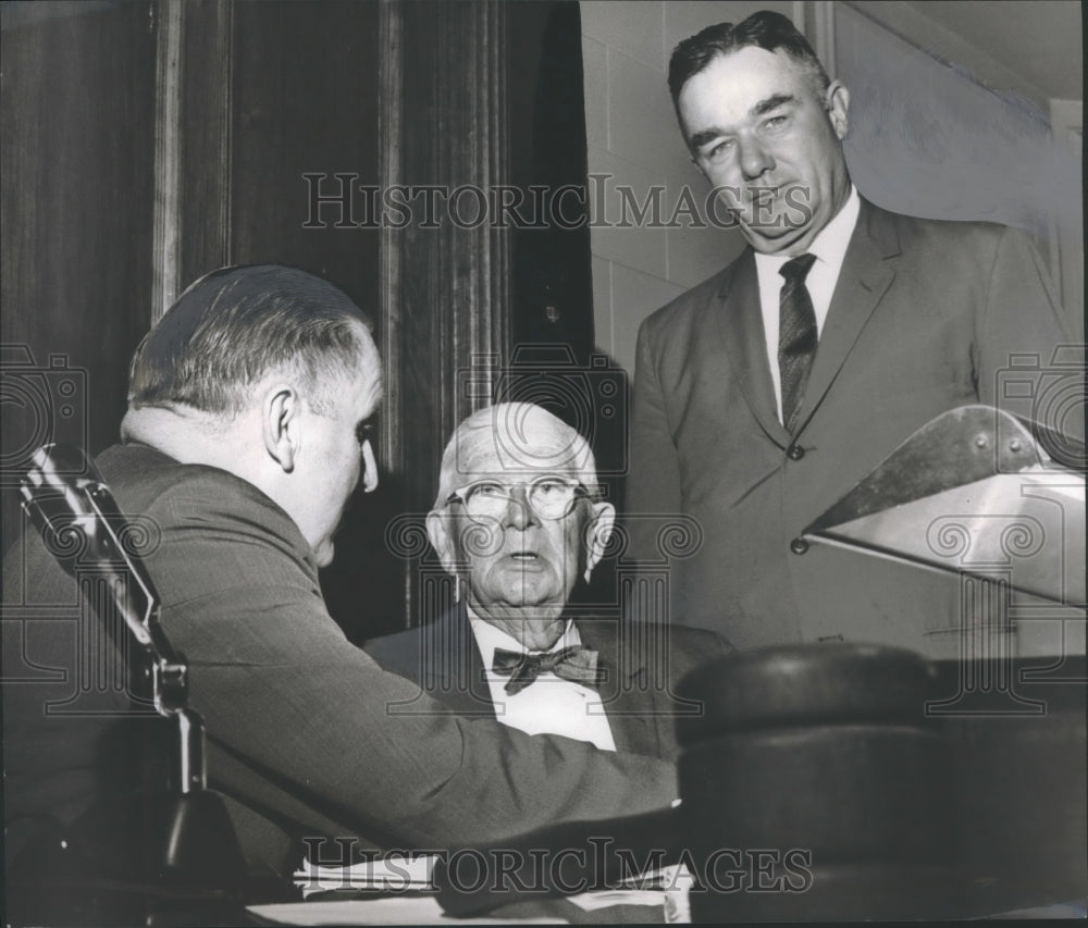 1966, Former Alabama Legislator Jack M. Pratt with Others in Alabama - Historic Images