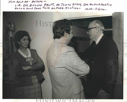 1983, State Board of Education Members have meeting in Alabama - Historic Images