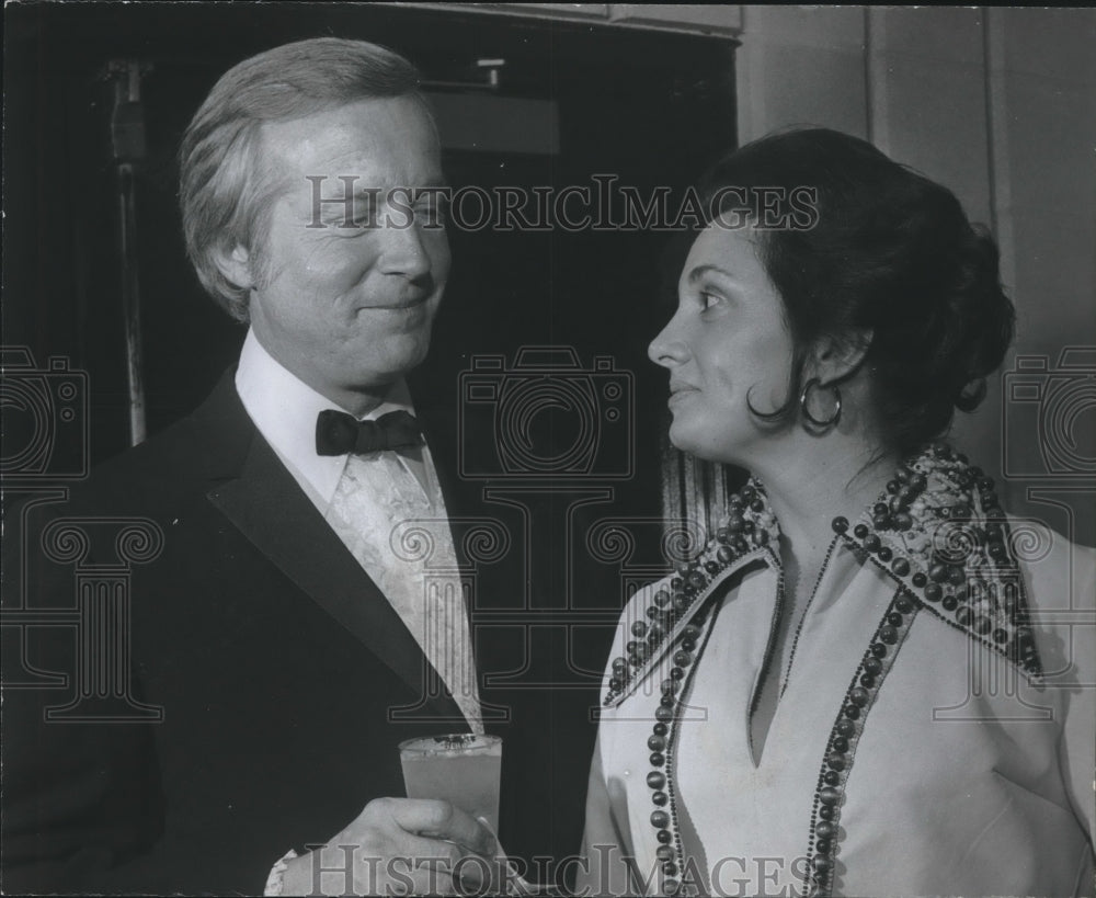 1974, Mr. &amp; Mrs. G. Burns Proctor at Birmingham Festival of the Arts - Historic Images