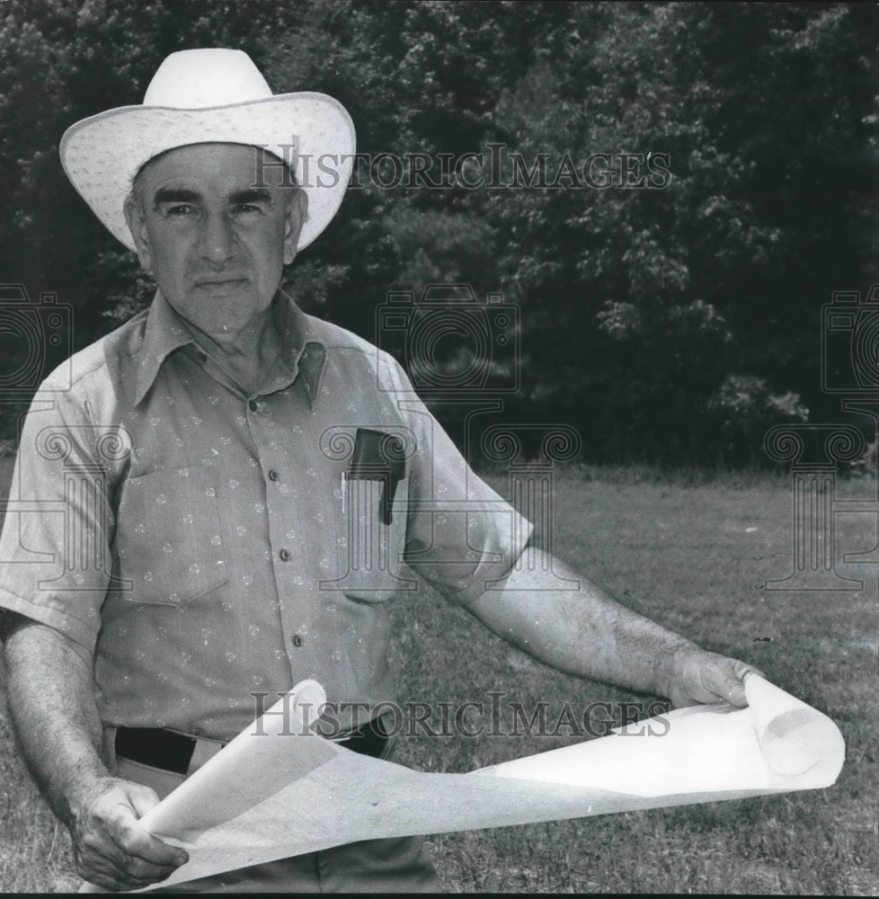 1976 Mack Maples, Alabama Elk River Development Agency Chairman - Historic Images