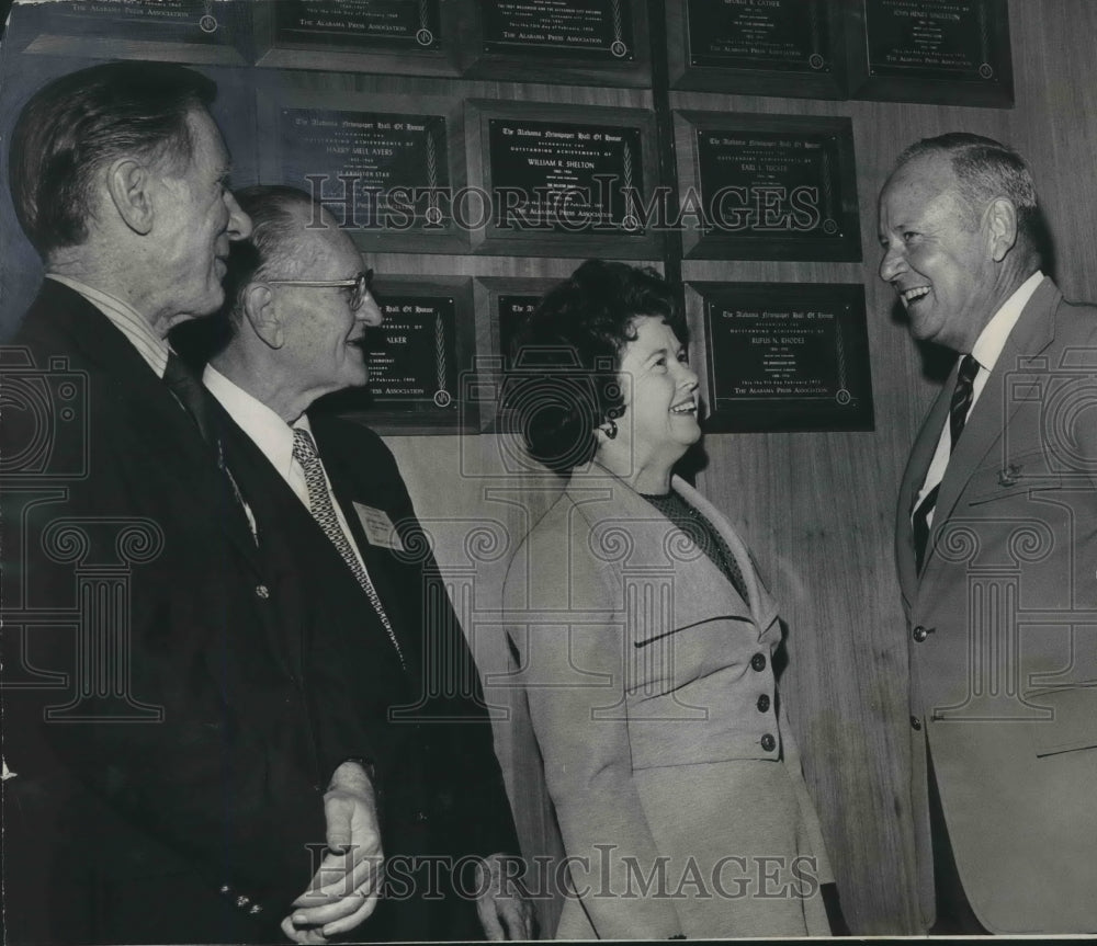 1973, Dr. Harry Philpott, Auburn University, Hall of Honor Awards - Historic Images