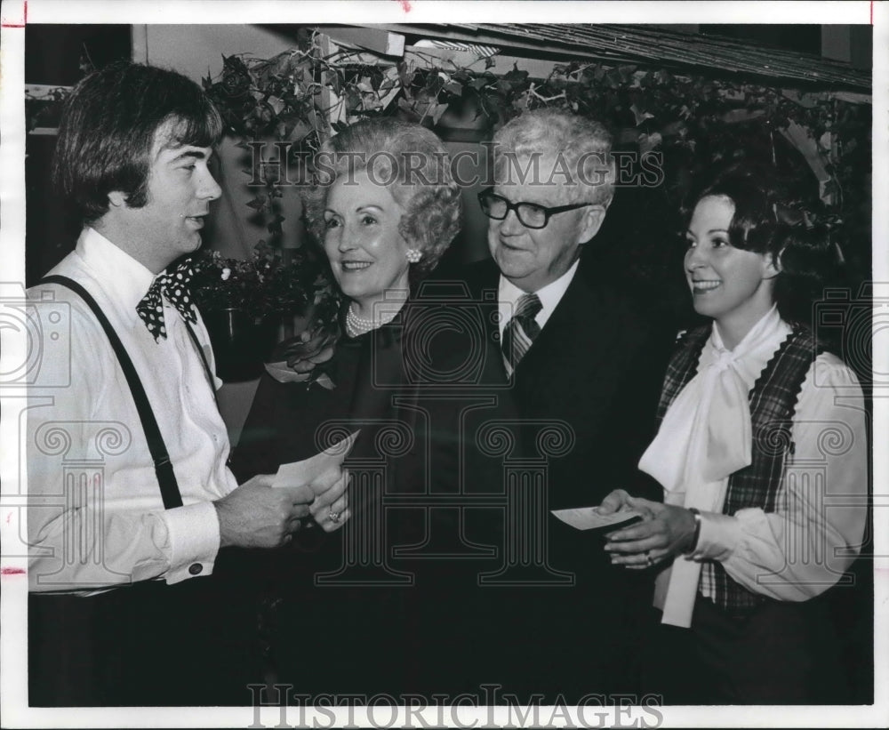 1977, Civiettes Club Members &amp; Guests at &quot;Uptown Hoedown&quot; Fund Raiser - Historic Images