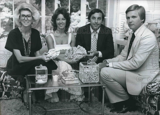 1978, Members Birmingham Ballet League Planning "Great Weekend" - Historic Images