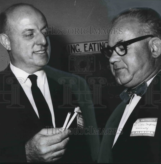 1967, Dr. Terry Lilly, Cancer Surgeon, Points Out Dangers of Smoking - Historic Images