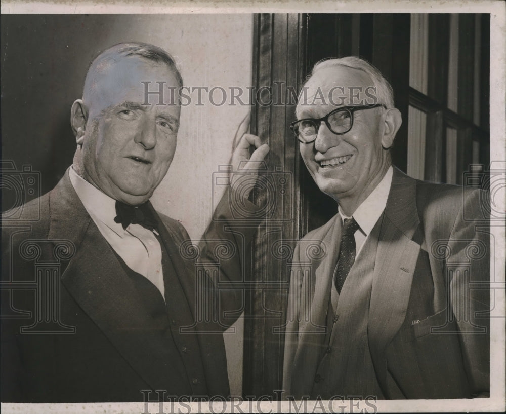 1952, Dixiecrat Gessner T. McCorvey and Democratic Regular Ben Ray - Historic Images