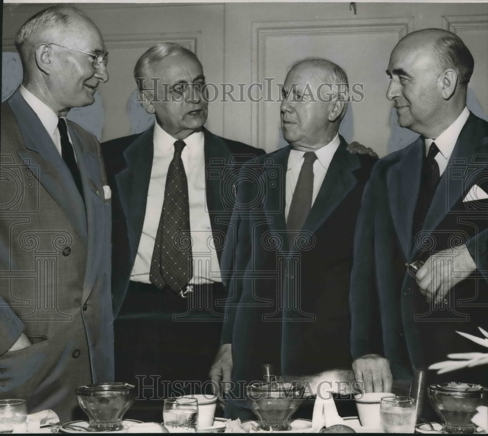 1953, Dr. John M. Gallalee honored by State Medical College Graduates - Historic Images