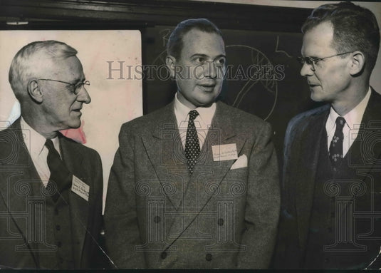 1953 Participants of Alabama's Medical Legal Clinic at University - Historic Images