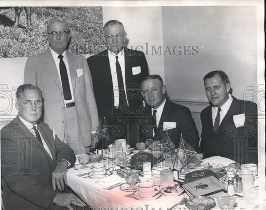 1960, Five Independent Elector Candidates including Bruce Henderson - Historic Images
