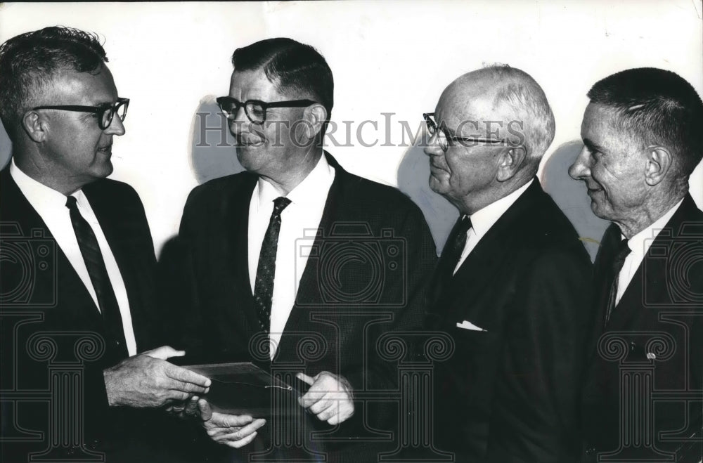 1962, A. W. Jones of Auburn, of The Birmingham News, with Others - Historic Images