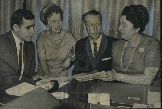 1962, Dewayne Morris, Mrs. Charles E. Seibert, Others in forum - Historic Images