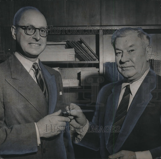 1957, Peter Garran, British Commercial Minister to the United States - Historic Images