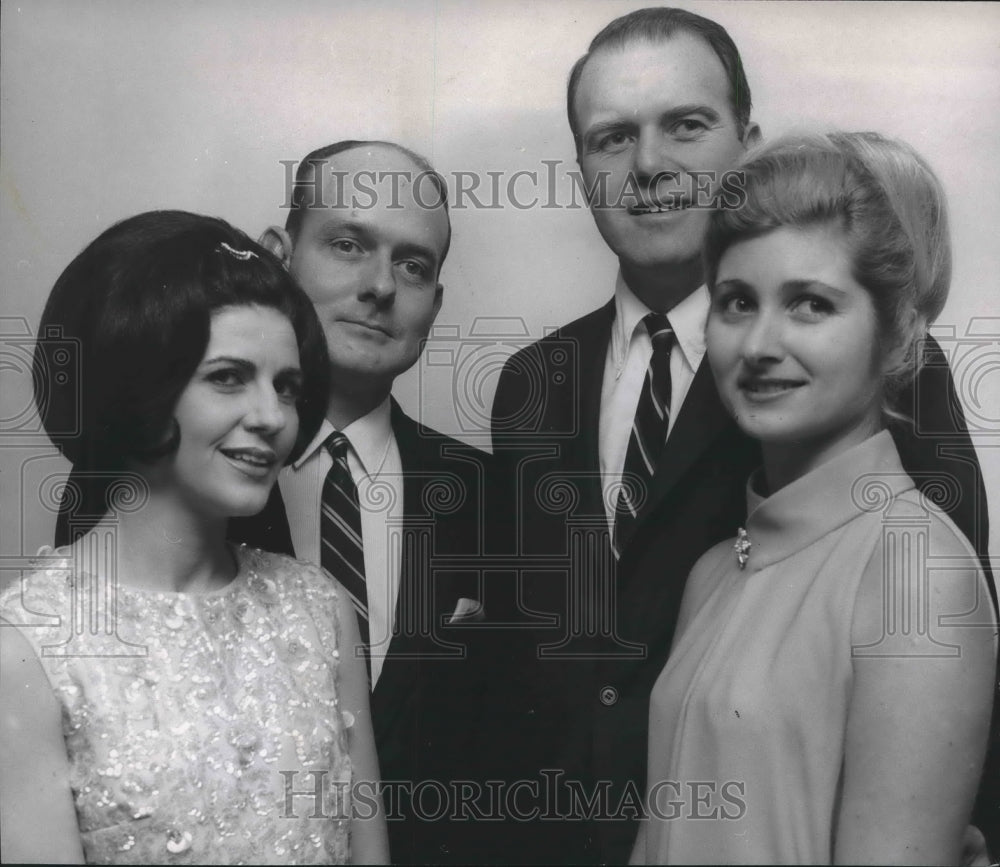 1966, New Officers of Birmingham Association of Home Builders &amp; Wives - Historic Images