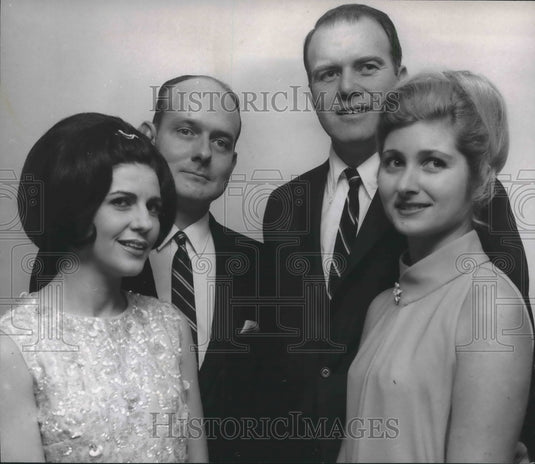 1966, New Officers of Birmingham Association of Home Builders & Wives - Historic Images