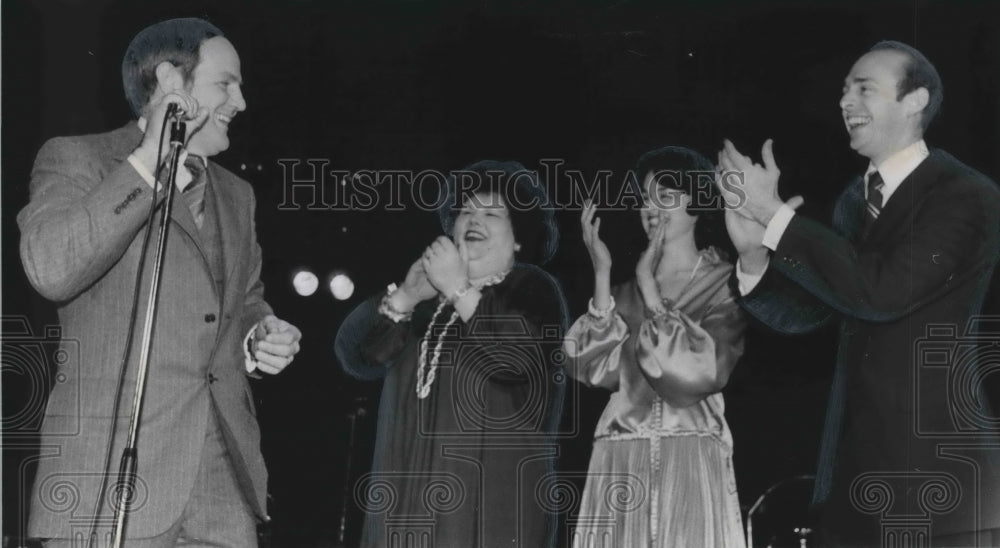 1979 Press Photo Alabama Officials at Country Music Show, Montgomery - abno08454 - Historic Images