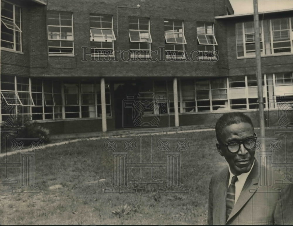 1968, Principal P.D. Jackson of Western-Olin Vocational High School - Historic Images