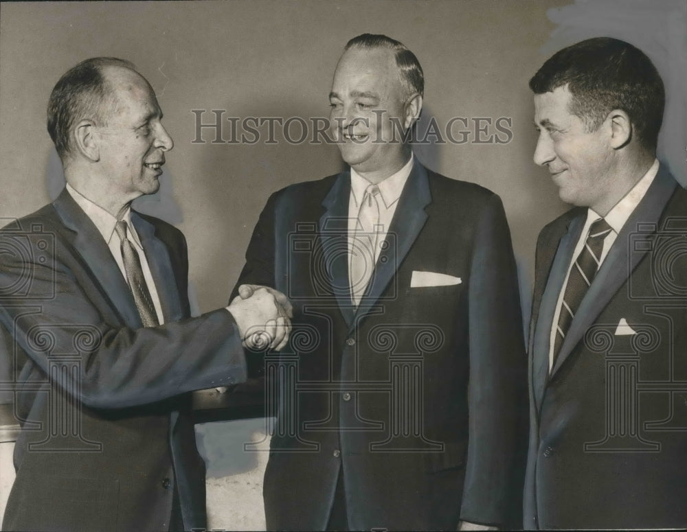 1958 New & Outgoing Officers Birmingham Civic Symphony Association - Historic Images