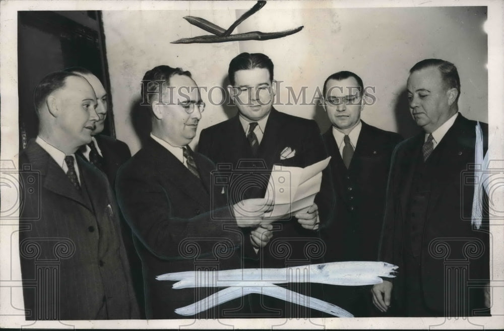 1945, Birmingham Postwar Aviation Planning Committee - abno08557 - Historic Images
