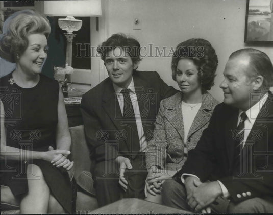 1972 Mrs. Harry Arthur Jr., Rev. & Mrs. Tom Jones & George Wheelock - Historic Images