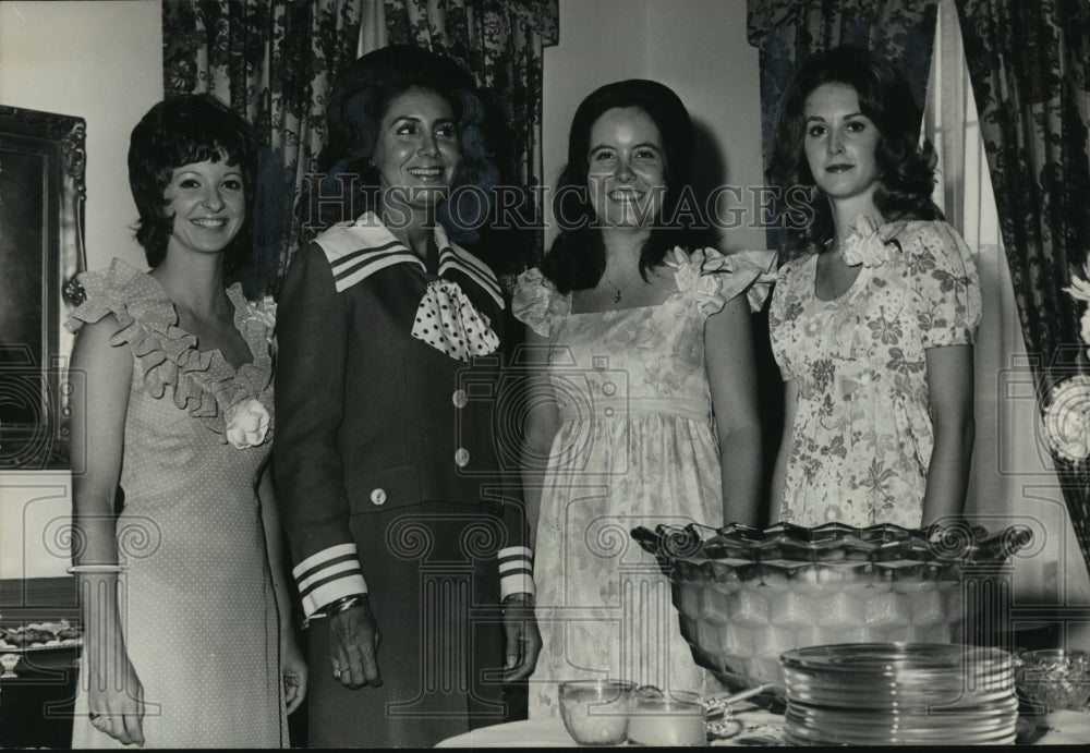 1973, Graduates from Florence State University at reception - Historic Images