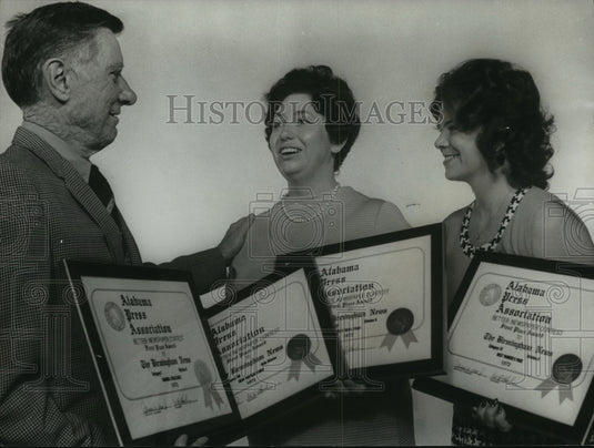 1972, Birmingham News Wins Top Honors From Alabama Press Association - Historic Images