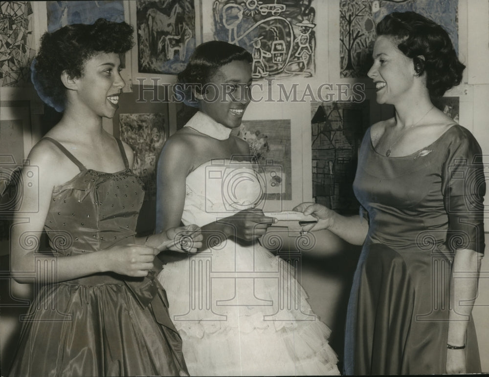 1957, Scholarship Winners from Festival of Arts Music Scholarship - Historic Images