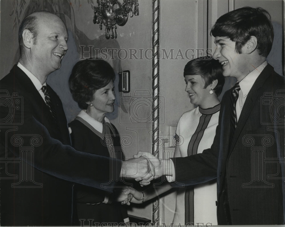 1970, Mr. &amp; Mrs James M. Kidd, Jr, King of Beaux Arts Ball - Historic Images