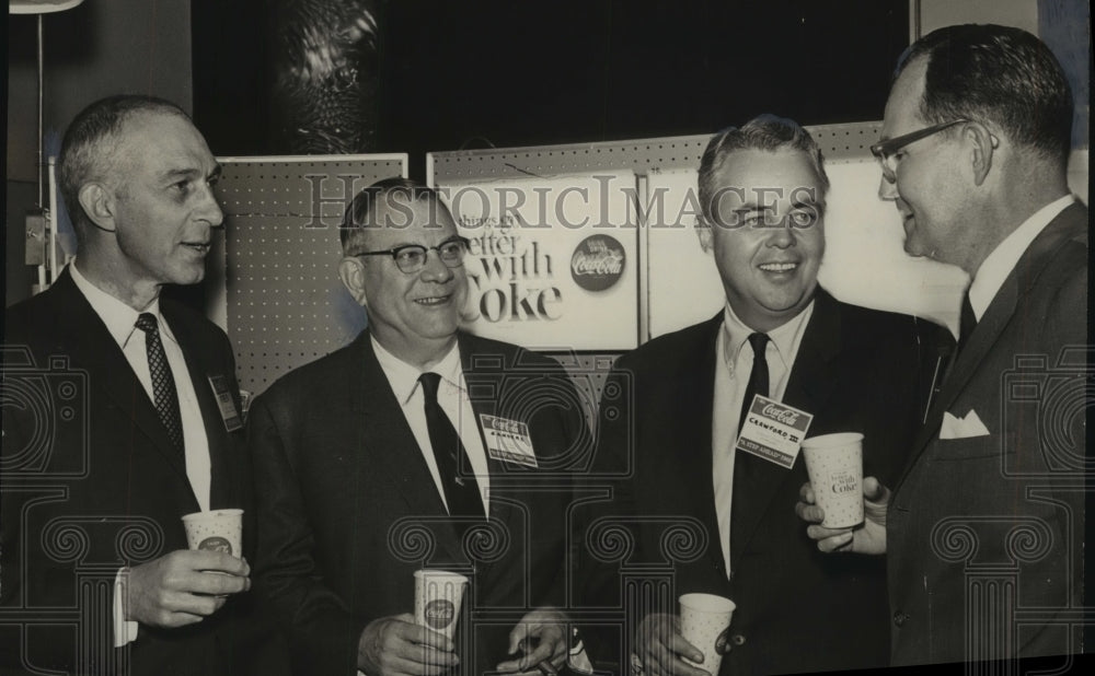 1966 Soft Drink Executives at Conference in Birmingham, Alabama - Historic Images